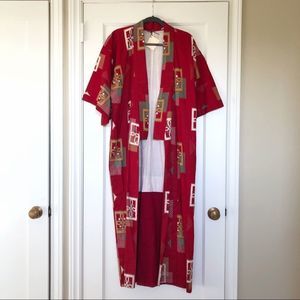 Vintage Japanese Yukata Kimono Robe